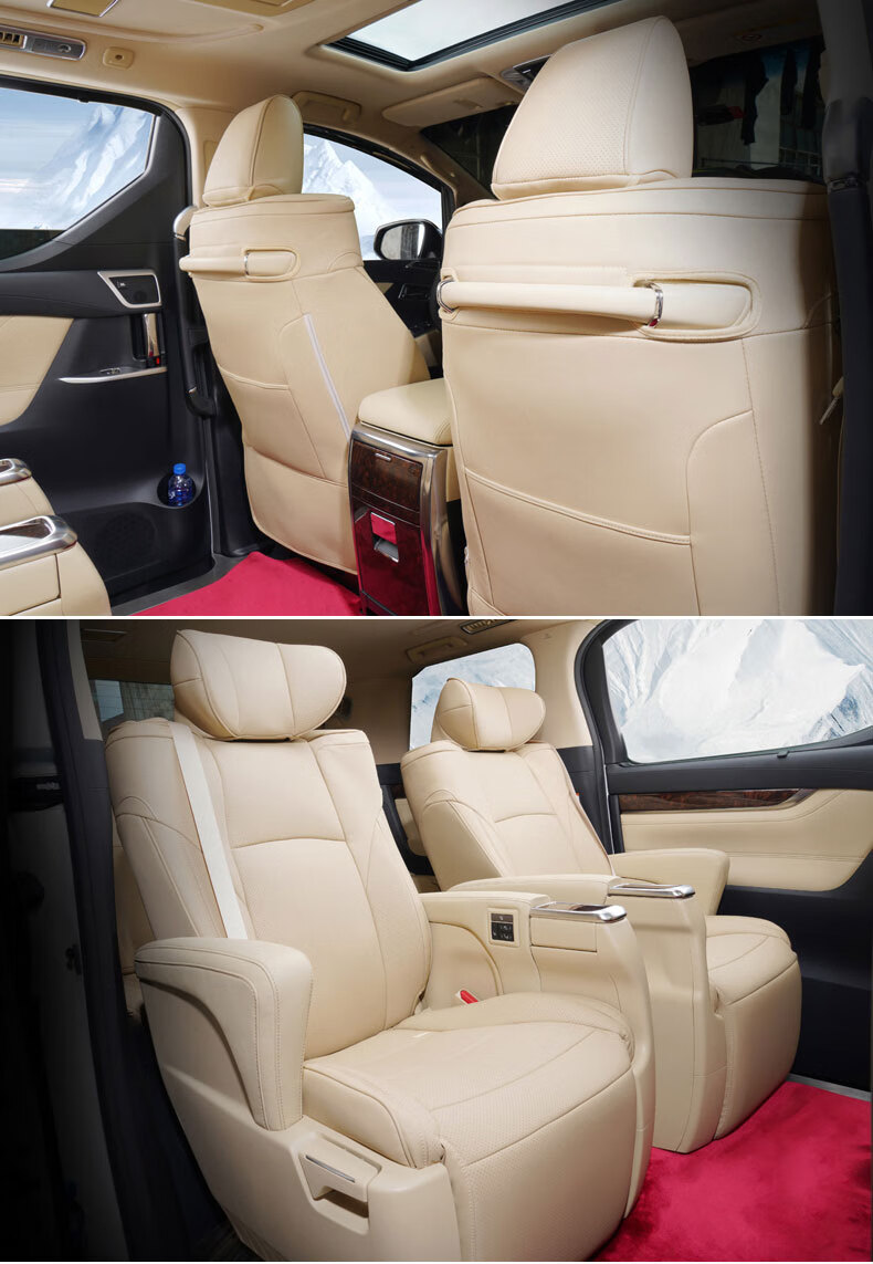 适用丰田埃尔法坐垫alphard座垫套vellfire座椅套30系21款皇冠威尔法