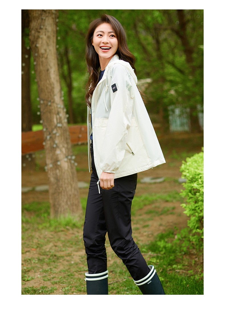 aigle艾高22春夏新品as22wout31女upf40防紫外线防晒衣防泼水易打包
