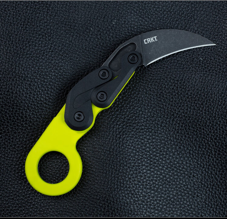 美国原装进口crkt哥伦比亚河4040军迷战术随身机械变形折叠爪刀 4041