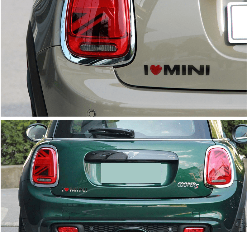 宝马迷你mini中网标cooper车头标铭牌标装饰贴标尾标改装金属车标a1