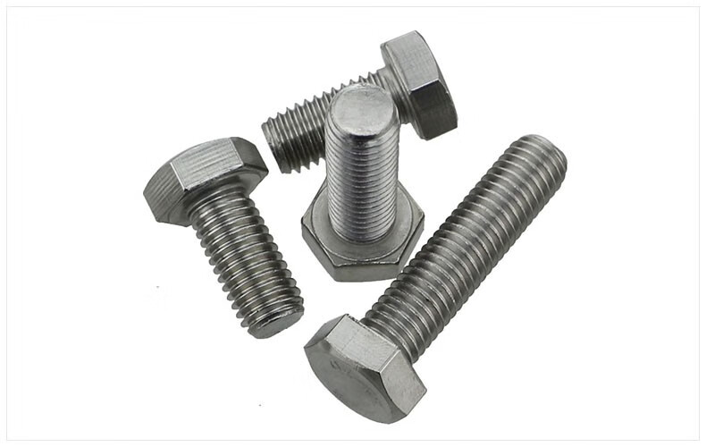 佰瑞特 反牙外六角螺丝 加长304不锈钢反丝反扣左旋倒牙外六角螺栓