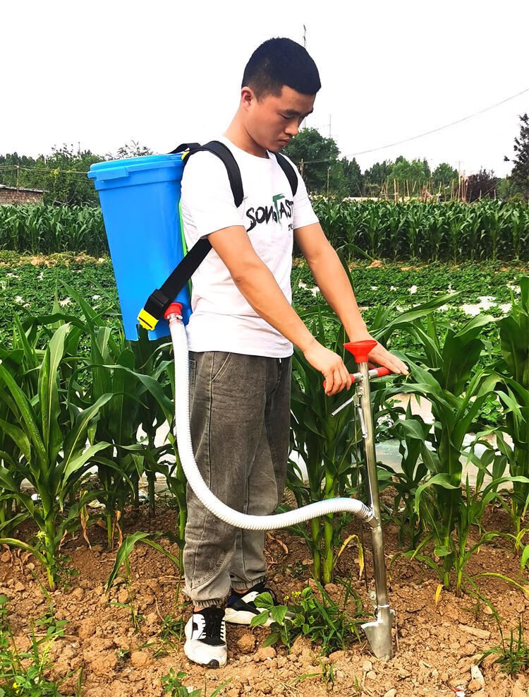 施肥神器手动玉米土下施肥器农用多功能小型肥料追肥铲 单独小铲