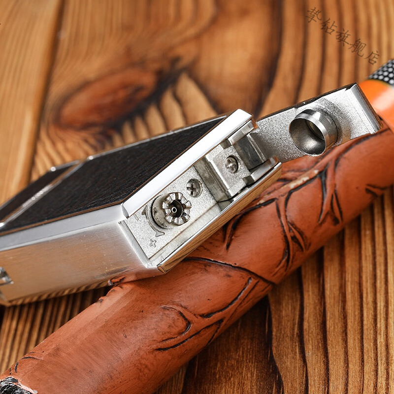 日本sarome沙乐美雪茄打火机充气打火机防风带雪茄钻沙乐美bm0613