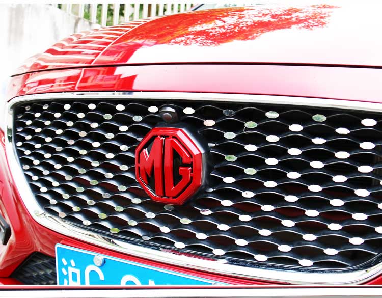 其它新名爵6mgzs前后车标mg6黑车标装饰盖立体车标贴个性专用改装标框