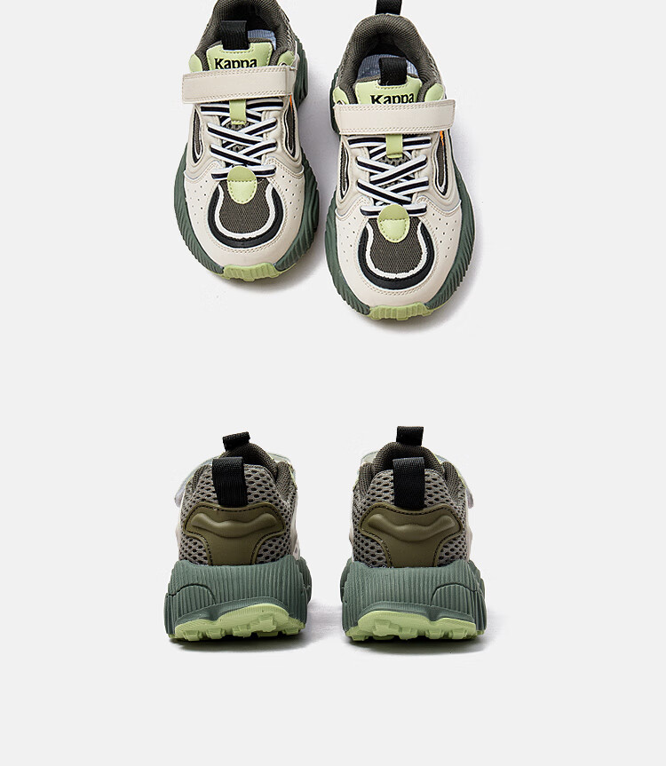 kappa卡帕官方旗舰 男童鞋子儿童运动鞋减震耐磨女童跑步鞋2022秋冬季