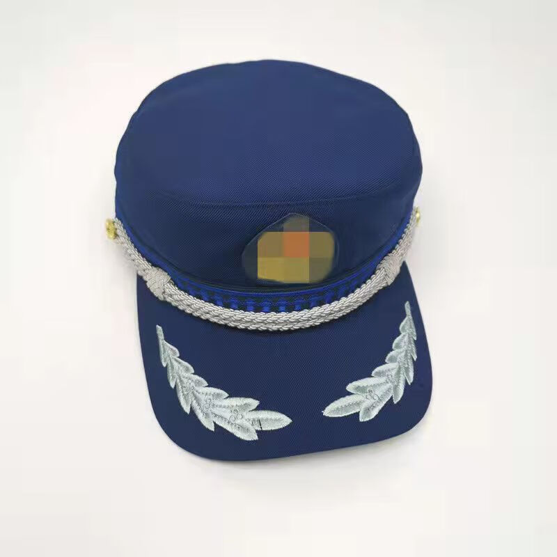 『好物推荐』新专职消防备勤帽春夏季蓝色帽子户外遮掩鸭舌帽火焰蓝