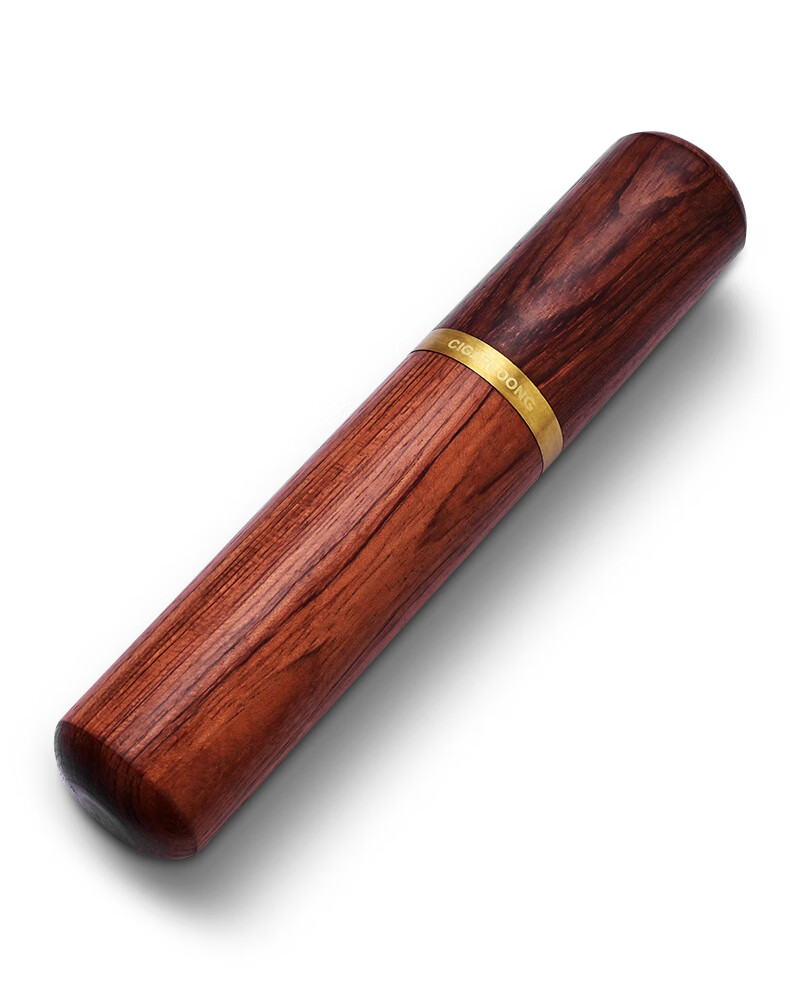 茄皇cigarking雪茄筒雪松木密封锁湿大口径单只便携雪茄保湿管cli20hp