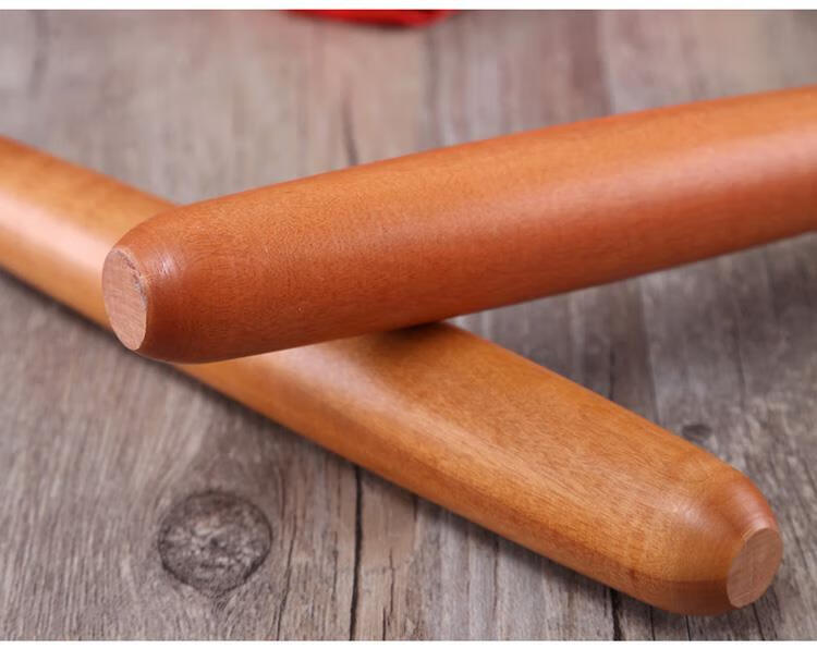 鼓棒枣木大鼓槌一对实木敲鼓棒打鼓棒中国鼓牛皮战鼓专用鼓锤中号长