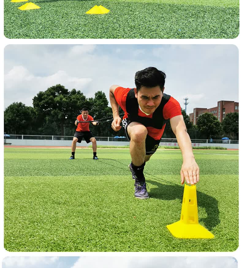 爆发力训练阻力带弹力带足球篮球田径力量健身男女瑜伽拉伸拉力带 3米