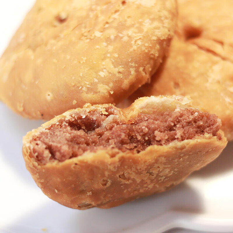 10个装福清小油饼福建福州特产茶点传统手工豆沙馅花生白糖馅酥皮