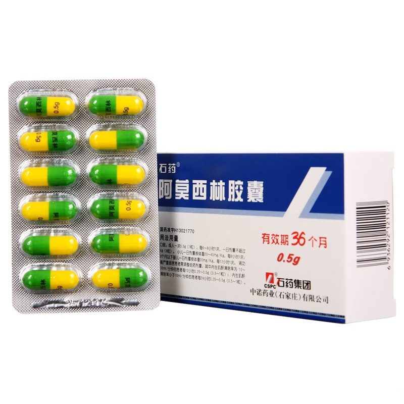 石药 阿莫西林胶囊 0.