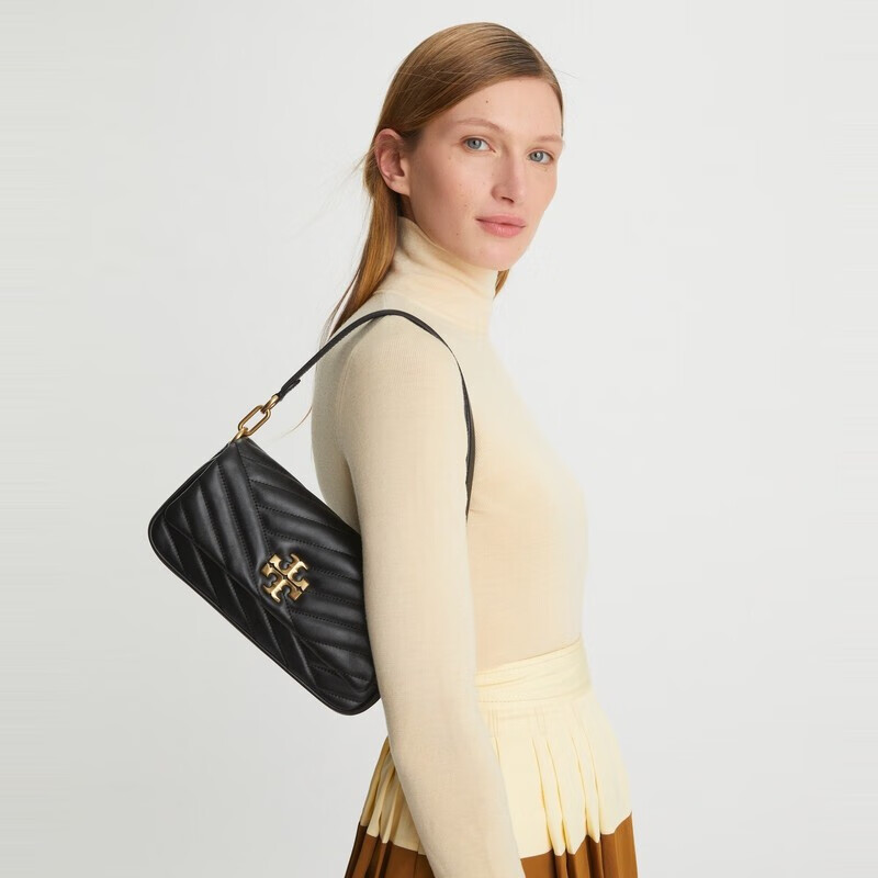 tory burch 托里·伯奇腋下包 女士kira小号翻盖单肩斜挎包女包 90456