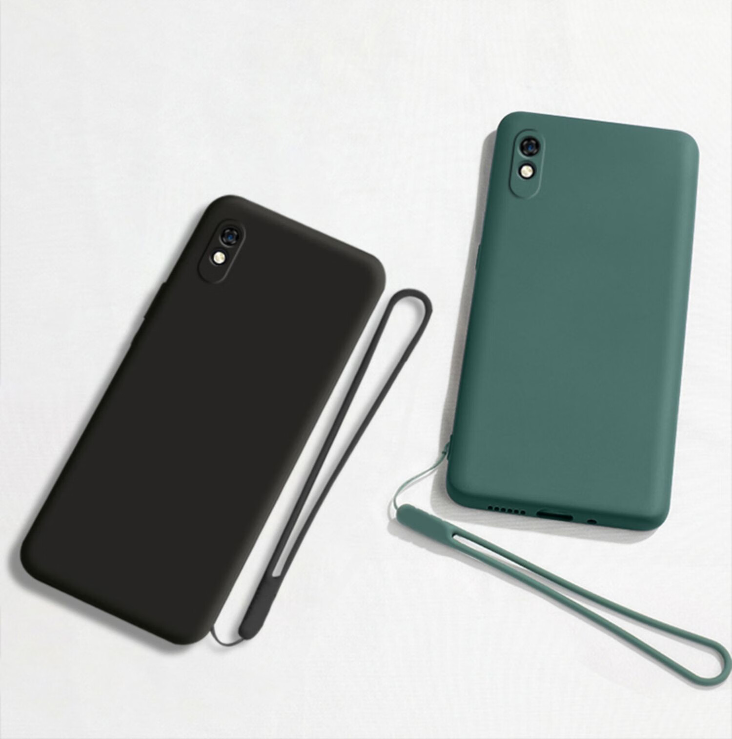 fottos红米9a手机壳全包镜头小米redmi9a液态硅胶红米9保护套redmi 9c