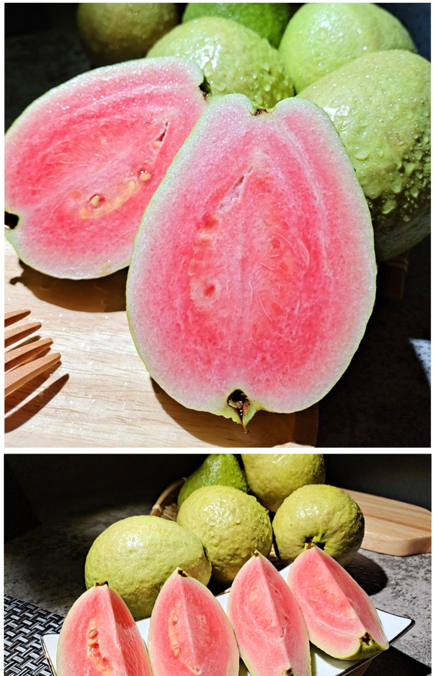 叠勖台湾红心芭乐新鲜水果胭脂红番石榴巴乐果5斤清脆香甜顺丰 2.