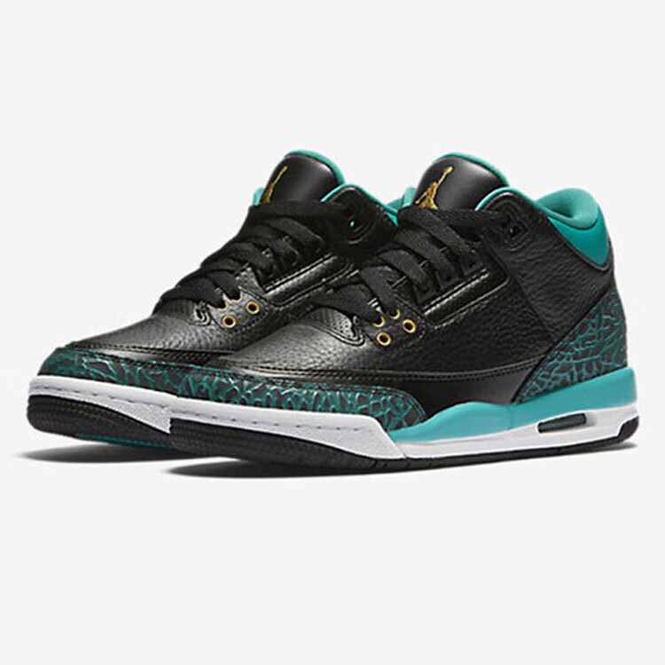 耐克nike【清货】 飞人air jordan 3 aj3 gs 乔3女子低帮复刻篮球鞋