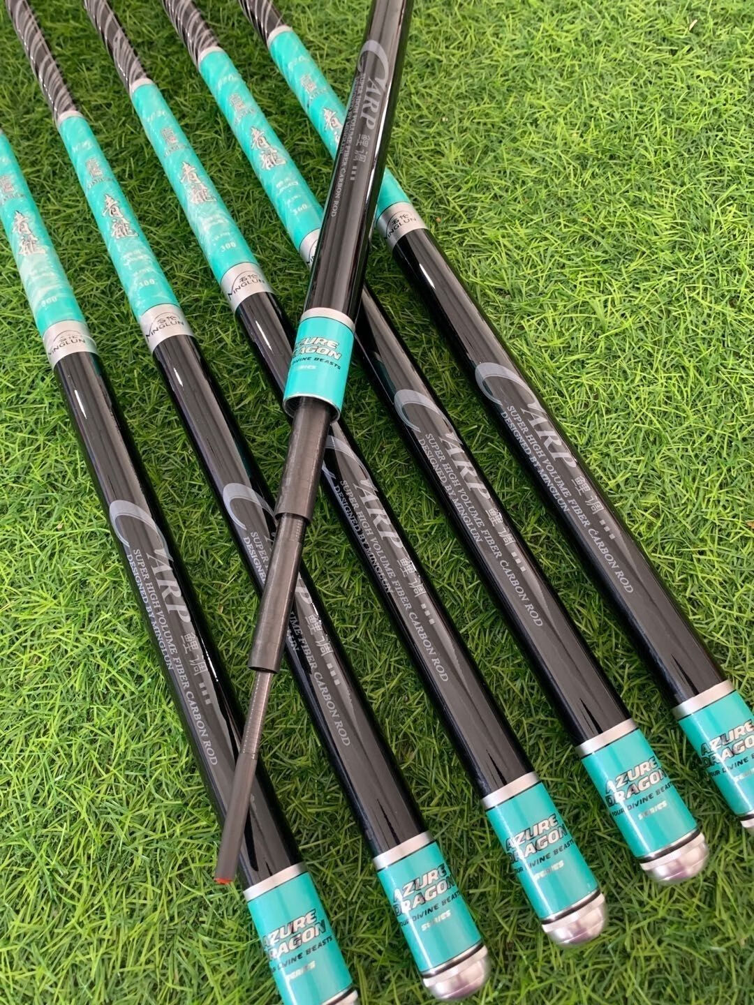 【正式京品】名伦渔具青龙大物竿青龙香港明伦官方高碳超轻硬鱼竿手竿