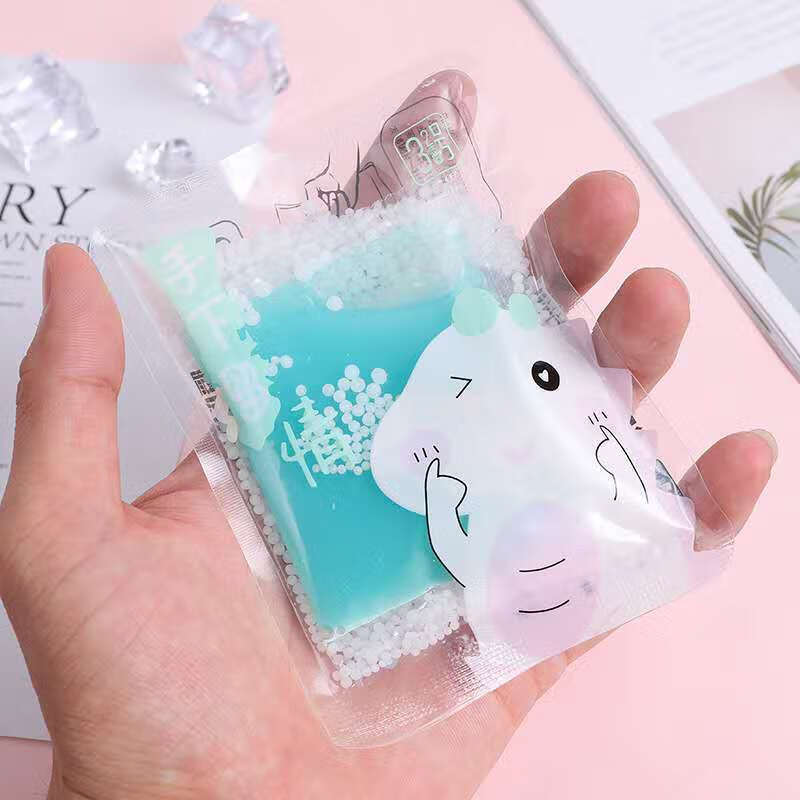 定制水果味夏季冰袋便携降温冷敷袋夏季学生军训体育冰凉袋 水果乐园