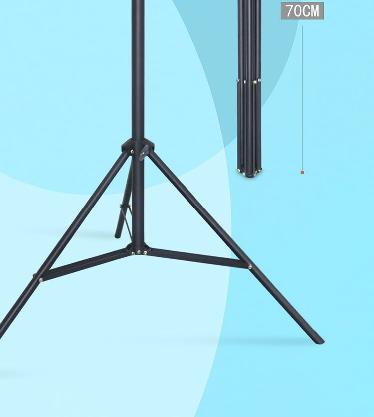 百视悦t型支架背景架证件照拍摄静物背景布架子可背景布t型架产品摄影