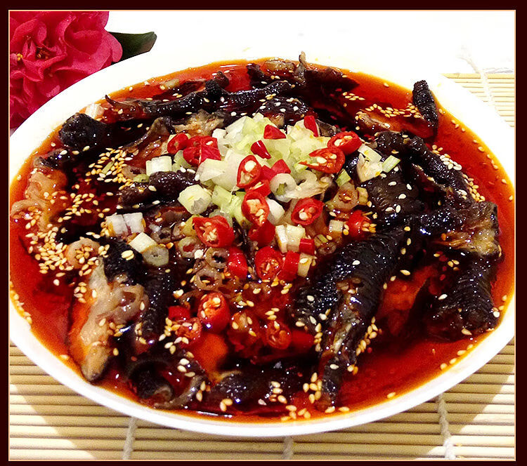 麻辣无骨鸡爪 四川自贡盐帮菜去骨脱骨黑鸡脚即食袋装零食熟食 3袋