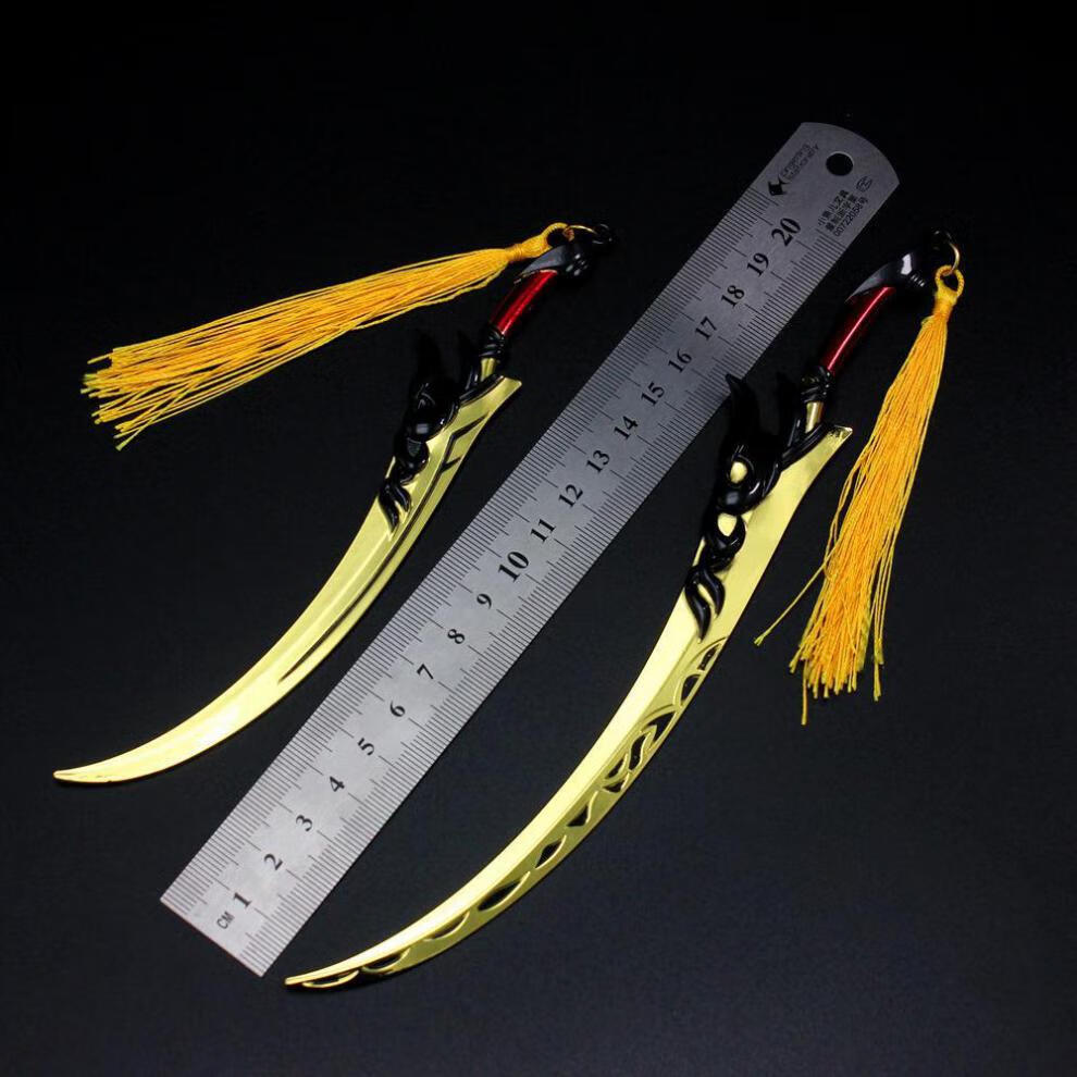 迷铭乐 王者荣耀澜刀鲨之猎刃狐猎之刃赵云韩信合金玩具儿童节礼物 22