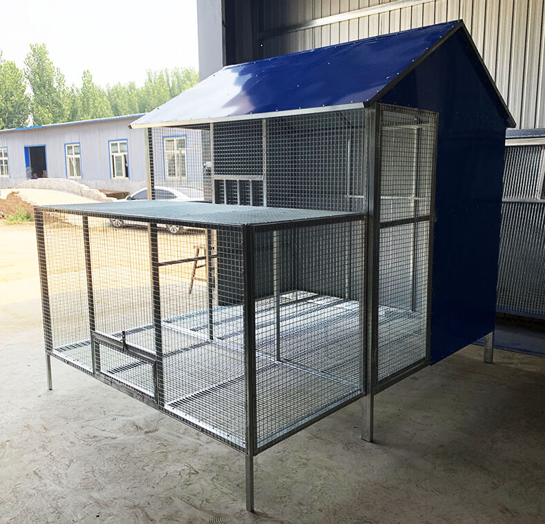 大型鸽子笼鸽笼鸽棚鸽舍拼装组装加粗超大号鸟笼放飞跳笼家用室外 f款