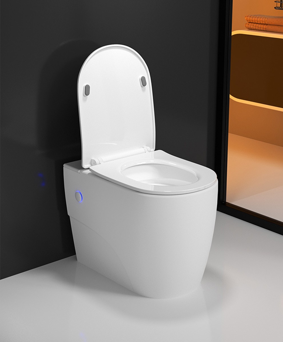 日本劳智rozo无水箱马桶小户型节水静音坐便器家用卫生间超漩式电动