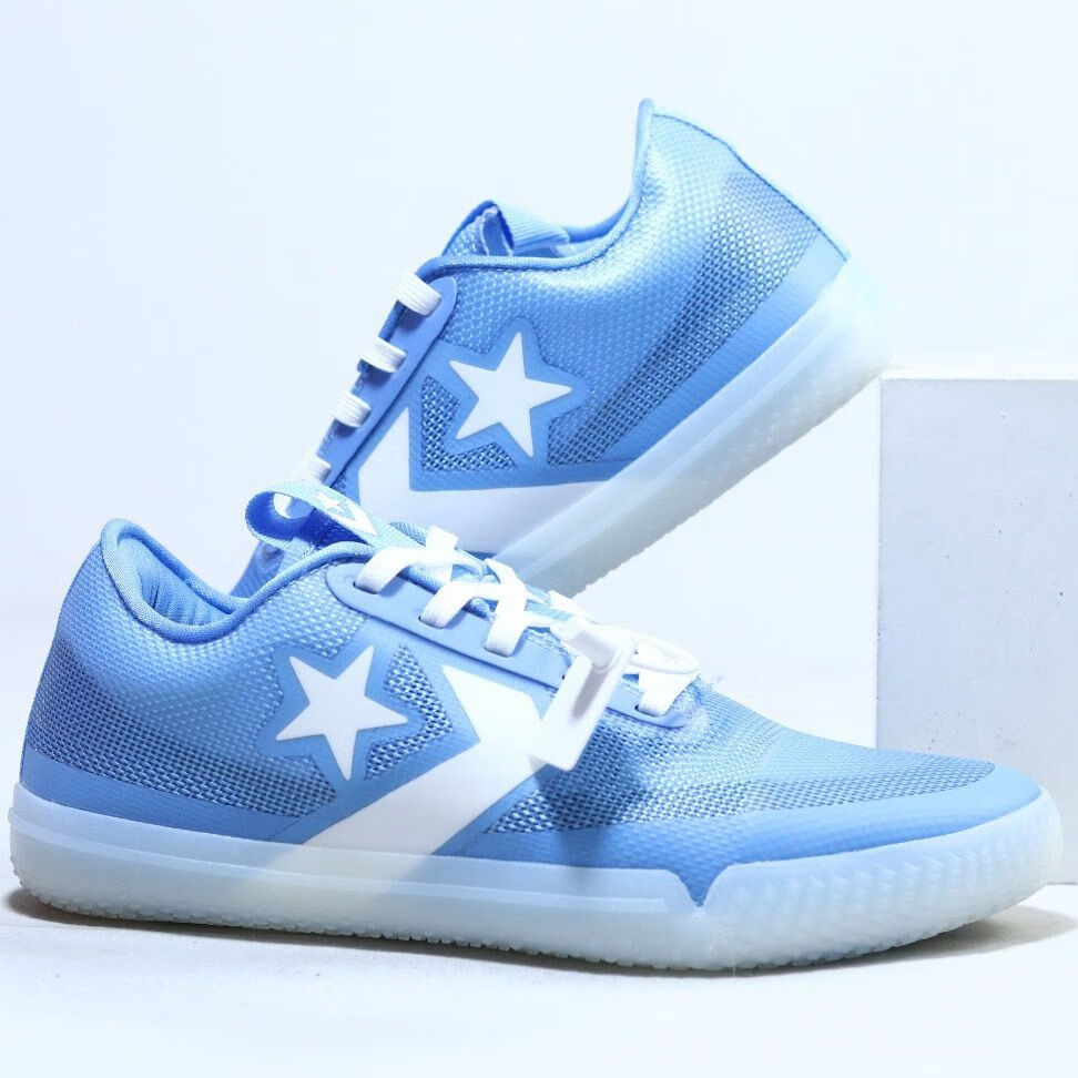 【官方旗舰】纯 all star pro bb男北卡蓝乌布雷低帮篮球鞋 167937c