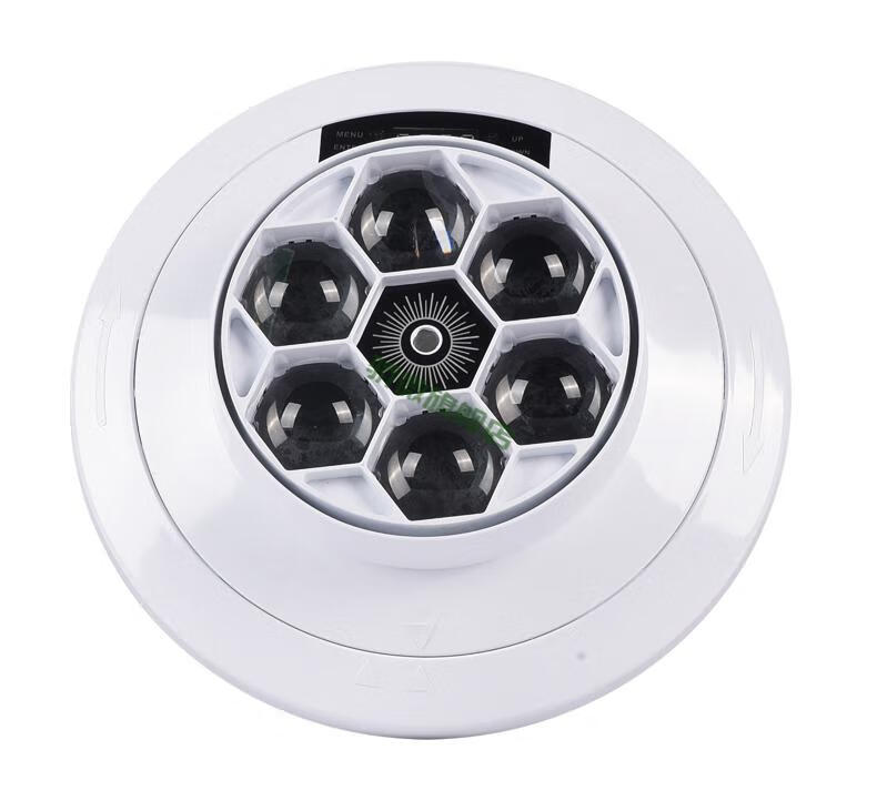 小米(mi)品质ktv闪光灯吸顶嵌入式舞台灯光六颗蜂眼激光灯歌厅 酒吧