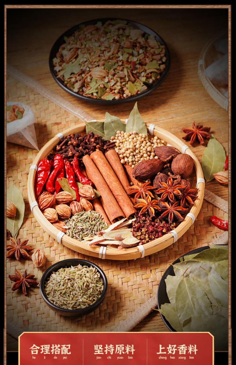 卤料王 潮汕风味调味包 卤鹅卤肉蛋猪脚配方卤味家庭商用五香卤水料