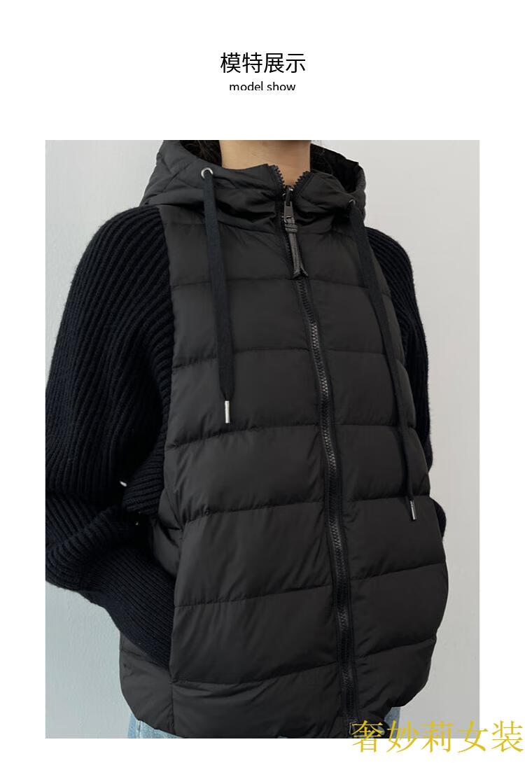 商场同款素订女王轻奢高档进口品牌2022年22秋冬女士羽绒服蕞新bc贵族