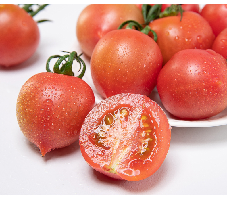 春桃柿子 圣女果小番茄新鲜果蔬 3斤【图片 价格 品牌 报价】-京东