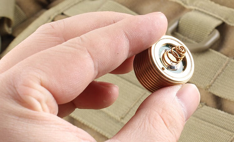 小米(mi)品质convoy手电筒convoys2 【黑色/铜电路仓/creeled/矩形