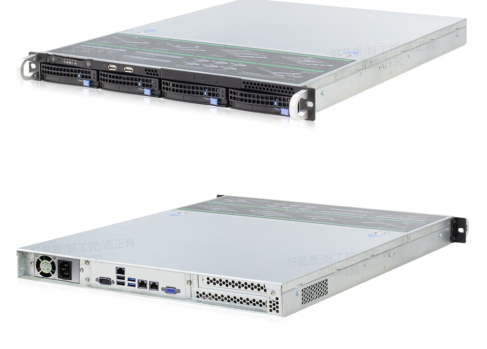 正肯ipc15601u刀片机架式服务器至强双路工控机工业电脑主机ipmi远程