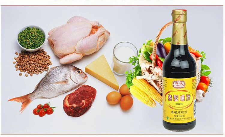 特级喼汁急汁猪排汁调料特色调味提鲜去腥味膻味 特级喼汁500ml/瓶*3