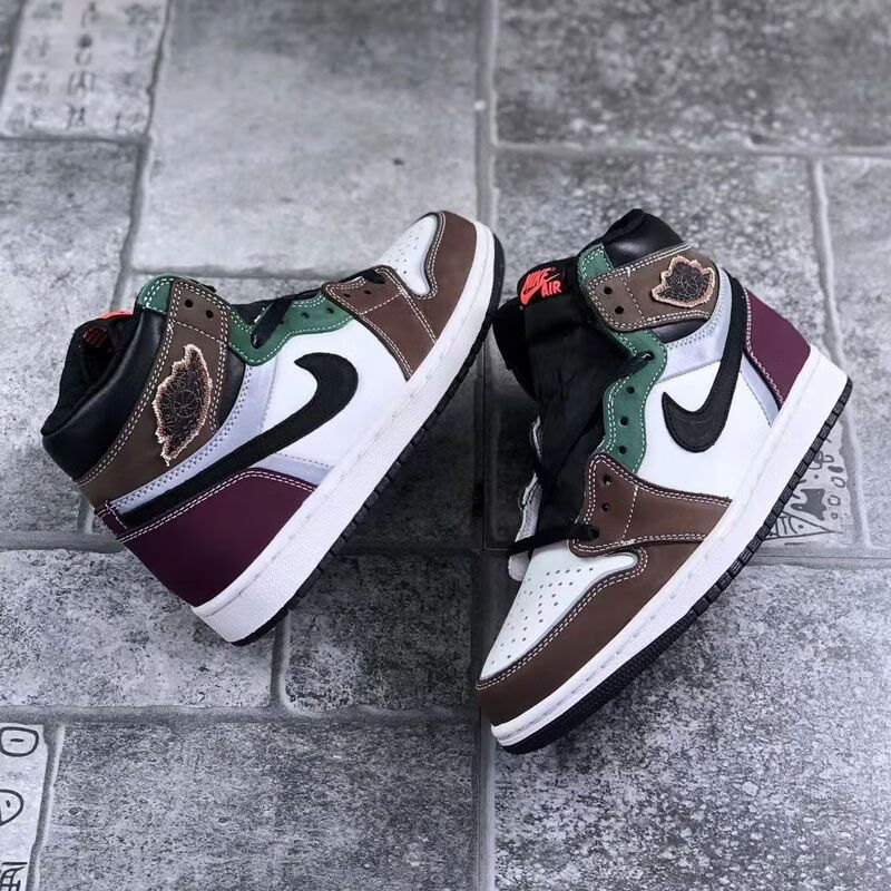 【官方旗舰】aj1黑粉脚趾情人节黑红男女鞋休闲篮球鞋 黑灰脚趾 43