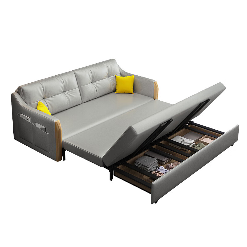 顾格沙发床可折叠沙发床客厅多功能两用伸缩沙发单双三人小户型铁架