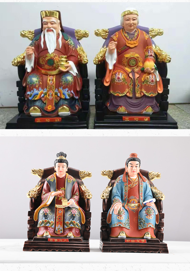 三漫陀仙家神像四大家族保家仙胡三太爷太奶居家供奉佛像铜摆件蟒仙