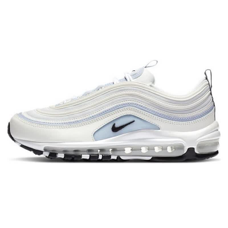 【潮现货特价】耐克(nike)女鞋air max 97气垫子弹头奶白蓝休闲轻便