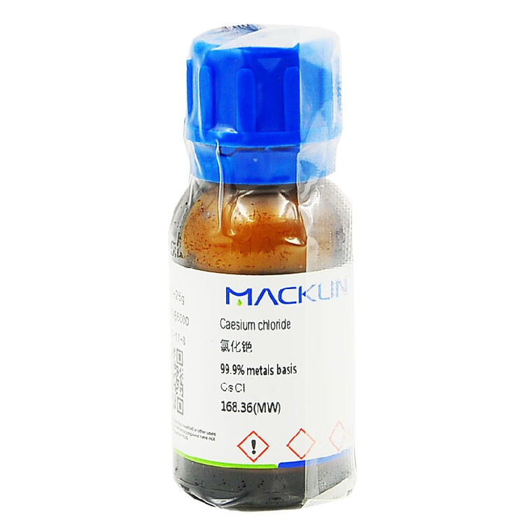 氯化铯 99% cas 7647-17-8 macklin麦克林试剂 caesium chlorid 25g