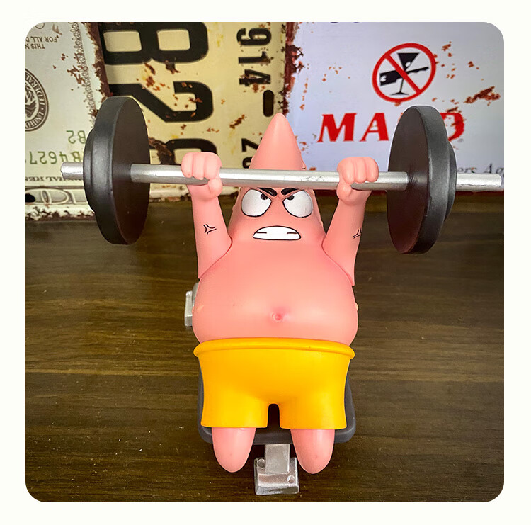 海绵宝宝派大星摆件生日礼物创意男女生朋友闺蜜六一儿童节 海绵宝宝