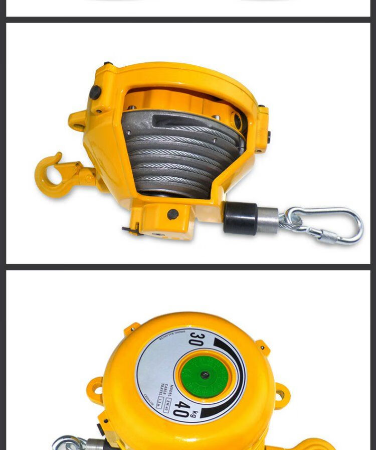 定制适用弹簧平衡器塔式弹力自锁拉力平衡吊自锁式拉力器平衡起重吊车