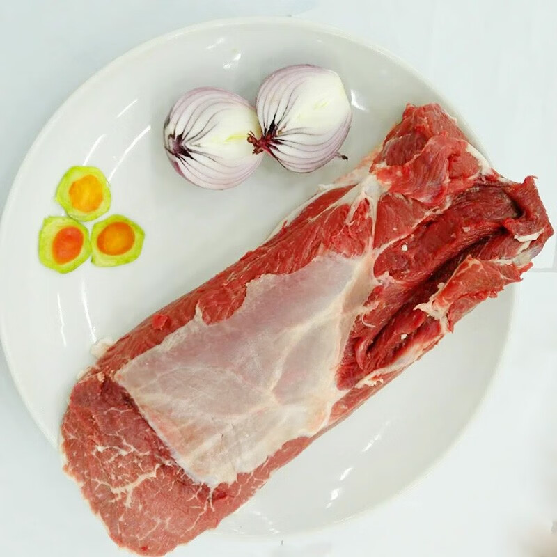 【京东生鲜】牛板腱 牛腱子 肩胛肉 精修牛板腱 牛肉生鲜 顺丰 1000g