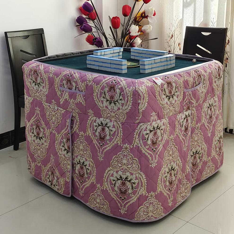 麻将桌烤火围裙麻将机烤火罩新款保暖加厚桌布烤火围被桌电炉烤火围罩