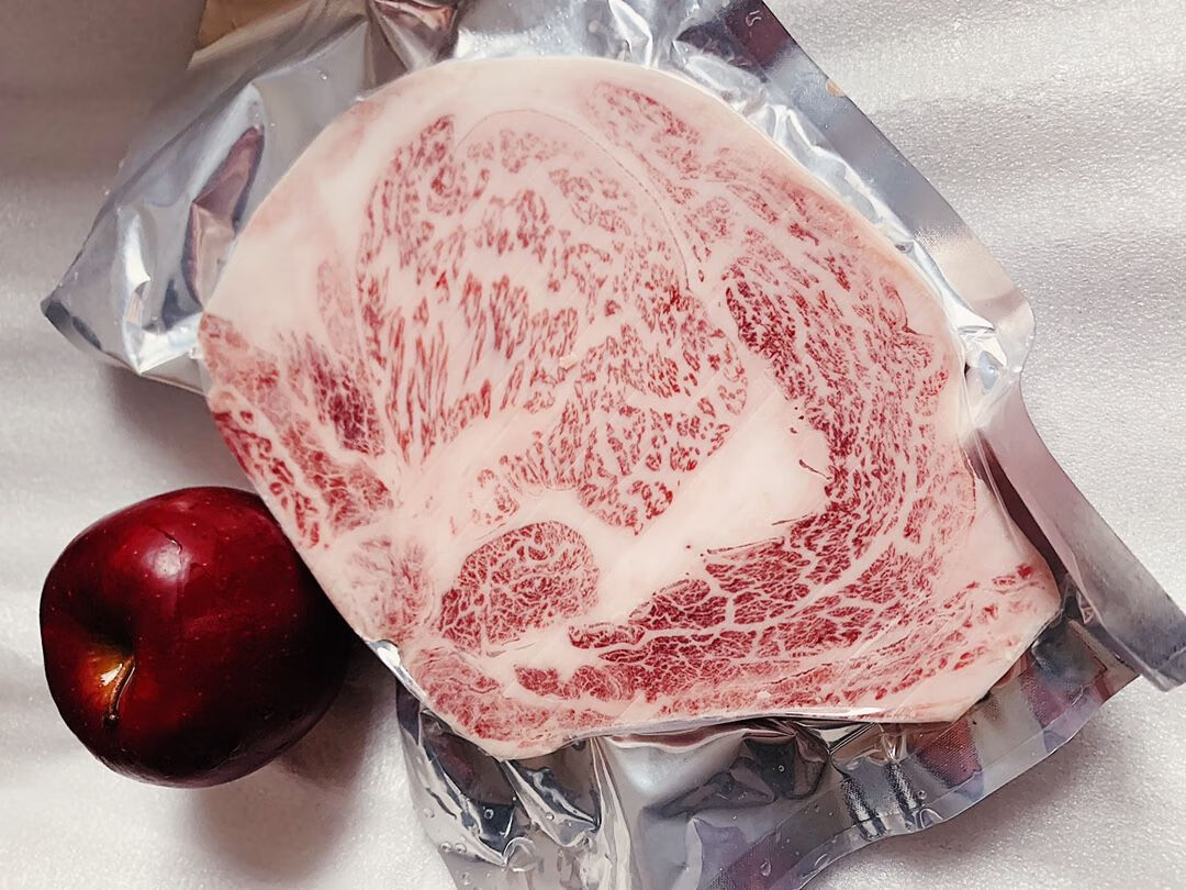 顺丰速运澳洲m12霜降a5和牛松坂雪花牛肉眼肉牛排500g顺丰菲神户安小