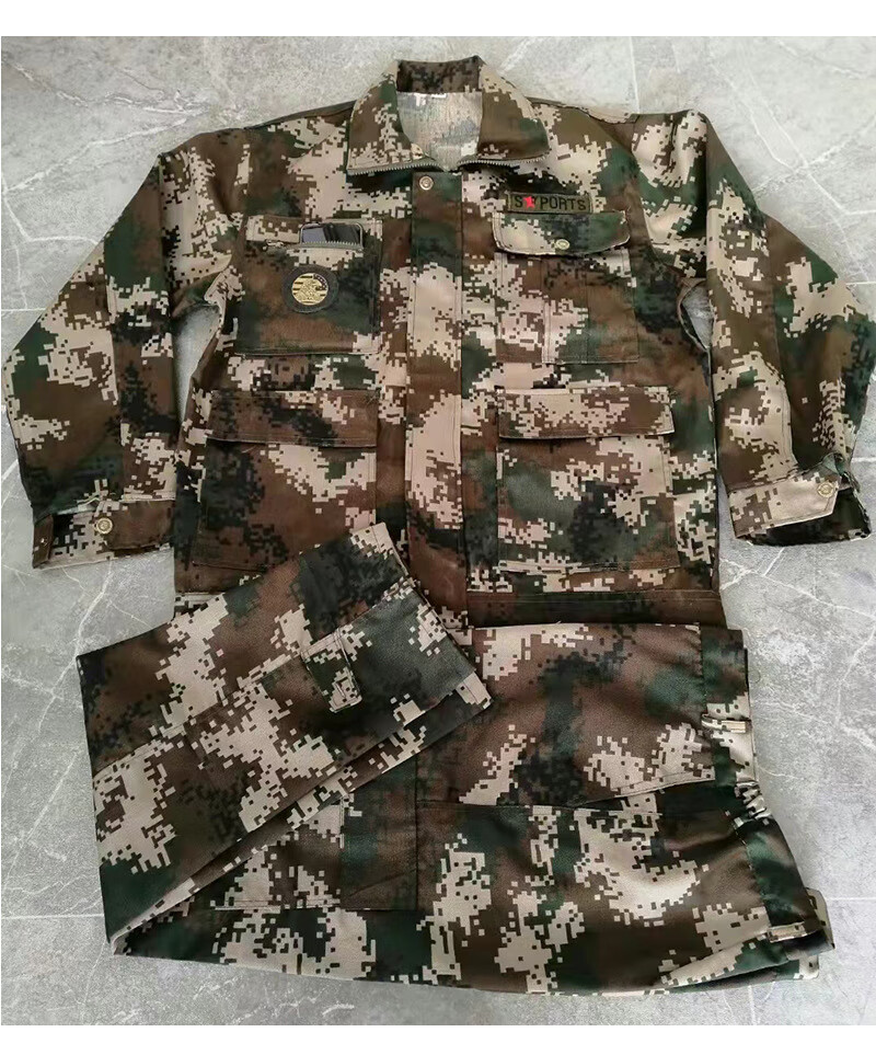 军训服迷彩服军训服套装训练耐磨工作服装初高中大学生夏令营军训服