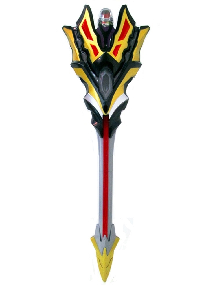 软胶尊皇捷德 捷德王者之剑奥特曼形态的欧布圣剑尊皇形态捷德之剑