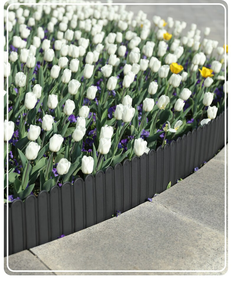 花园围栏小栅栏花圃户外花坛挡土菜园花池围边庭院隔断菜地篱笆板