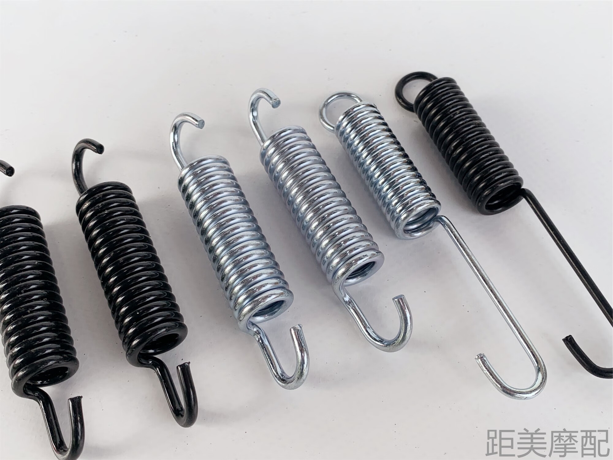 益君健电动车摩托车脚撑弹簧停车架弹簧停车脚弹簧踏板车双脚撑拉簧