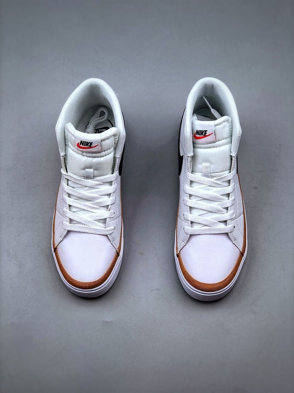 秋冬开拓者高帮热卖双勾帆布鞋涂鸦米黄时尚男女情侣百搭休闲鞋 42.