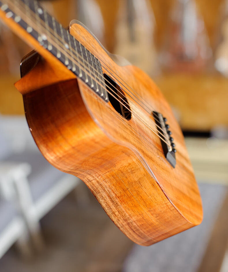 kanilea k-1gl6夏威夷相思木单板吉他里里6弦小吉他吉他丽丽 k-1 gl6